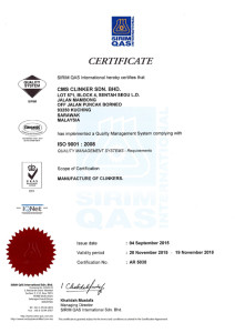 ISO 9001:2008